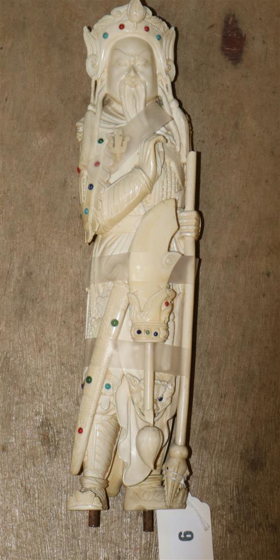 Carved ivory figure